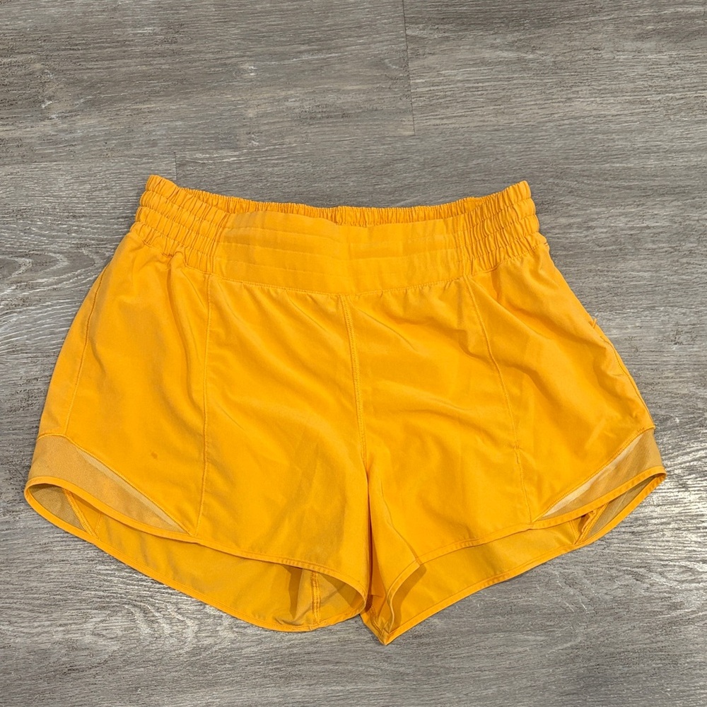 Yellow Women's Shorts from Lululemon